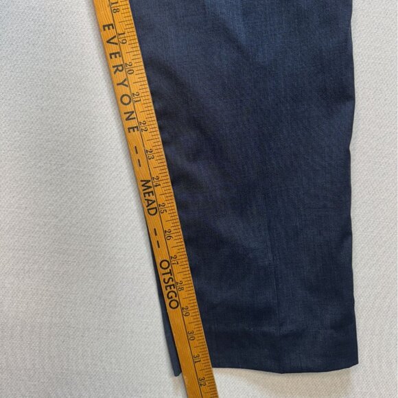 Combatant Gentlemen Mens Dress Pants Size 30x32 Black Wool Blend Formal Trousers - Picture 5 of 12